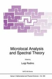 book Microlocal Analysis and Spectral Theory