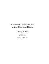 book Compiler construction using Flex and Bison