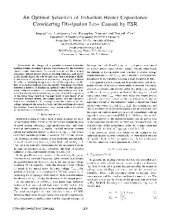 book An optimal selection of induction heater capacitance considering dissipation loss caused by ESR