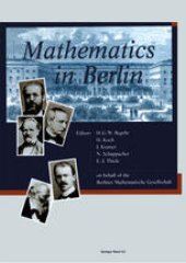 book Mathematics in Berlin