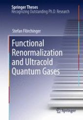 book Functional Renormalization and Ultracold Quantum Gases