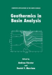 book Geothermics in Basin Analysis