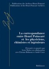 book La correspondance entre Henri Poincaré et les physiciens, chimistes et ingénieurs