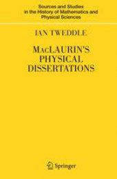 book MacLaurin’s Physical Dissertations