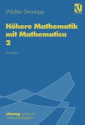 book Höhere Mathematik mit Mathematica: Band 2: Analysis