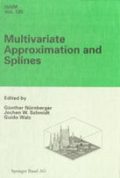 book Multivariate Approximation and Splines