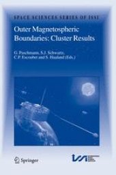 book Outer Magnetospheric Boundaries: Cluster Results