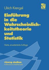 book Einführung in die Wahrscheinlichkeitstheorie und Statistik