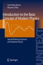 book Introduction to the Basic Concepts of Modern Physics: Special Relativity, Quantum and Statistical Physics