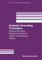 book Symbolic Rewriting Techniques