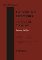 book Generalized Functions Theory and Technique