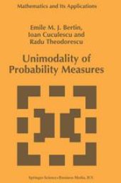 book Unimodality of Probability Measures