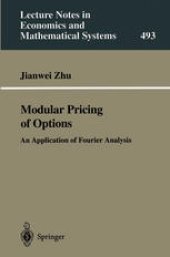 book Modular Pricing of Options: An Application of Fourier Analysis