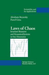 book Laws of Chaos: Invariant Measures and Dynamical Systems in One Dimension