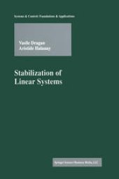 book Stabilization of Linear Systems