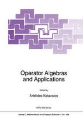 book Operator Algebras and Applications