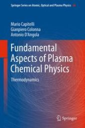 book Fundamental Aspects of Plasma Chemical Physics: Thermodynamics