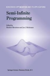 book Semi-Infinite Programming