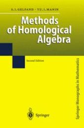 book Methods of Homological Algebra