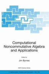 book Computational Noncommutative Algebra and Applications