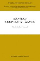 book Essays in Cooperative Games: In Honor of Guillermo Owen