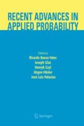 book Recent Advances in Applied Probability