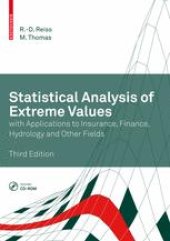 book Statistical Analysis of Extreme Values: with Applications to Insurance, Finance, Hydrology and Other Fields