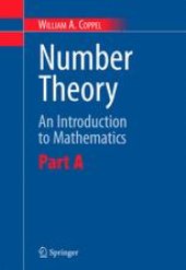 book Number Theory: An Introduction to Mathematics: Part A