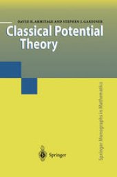 book Classical Potential Theory