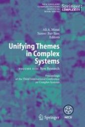 book Unifying Themes in Complex Systems: New Research Volume IIIB Proceedings from the Third International Conference on Complex Systems