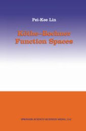 book Köthe-Bochner Function Spaces