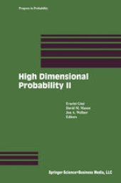 book High Dimensional Probability II