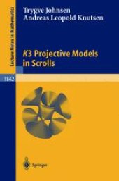 book K3 Projective Models in Scrolls