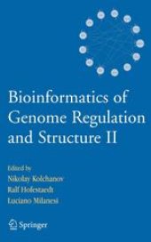 book Bioinformatics of Genome Regulation and Structure II