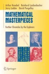 book Mathematical Masterpieces: Further Chronicles by the Explorers