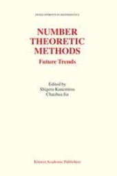 book Number Theoretic Methods: Future Trends