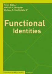 book Functional Identities