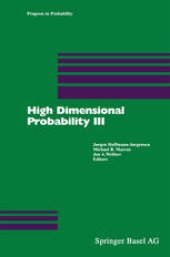 book High Dimensional Probability III