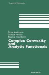 book Complex Convexity and Analytic Functionals