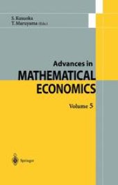 book Advances in Mathematical Economics