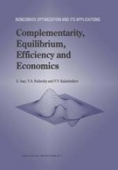 book Complementarity, Equilibrium, Efficiency and Economics