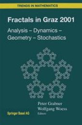 book Fractals in Graz 2001: Analysis — Dynamics — Geometry — Stochastics