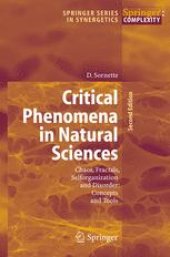 book Critical Phenomena in Natural Sciences: Chaos, Fractals, Selforganization and Disorder: Concepts and Tools