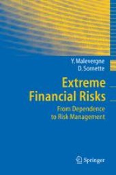 book Extreme Financial Risks: From Dependence to Risk Management