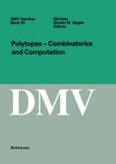 book Polytopes — Combinatorics and Computation