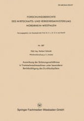 book Auswirkung der Strömungsverhältnisse in Trommelwaschmaschinen unter besonderer Berücksichtigung des Durchlaufspülens