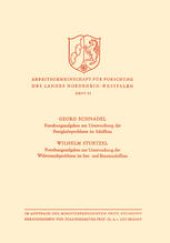 book Forschungsaufgaben zur Untersuchung der Festigkeitsprobleme im Schiffbau. Forschungsaufgaben zur Untersuchung der Widerstandsprobleme im See- und Binnenschiffbau