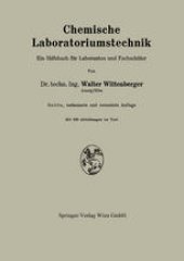 book Chemische Laboratoriumstechnik: Ein Hilfsbuch für Laboranten und Fachschüler