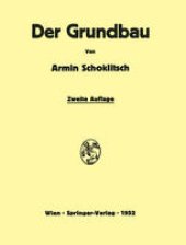 book Der Grundbau: Handbuch für Studium und Praxis