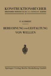 book Berechnung und Gestaltung von Wellen